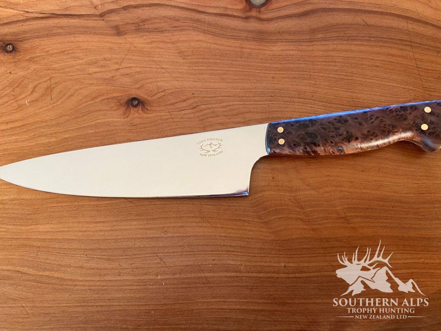Hand Crafted Hunting Knives Southern Alps Trophy Hunting New Zealand